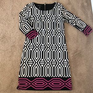 Geometric Print Dress